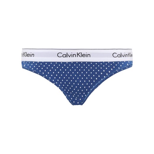 Majtki damskie niebieskie Calvin Klein 