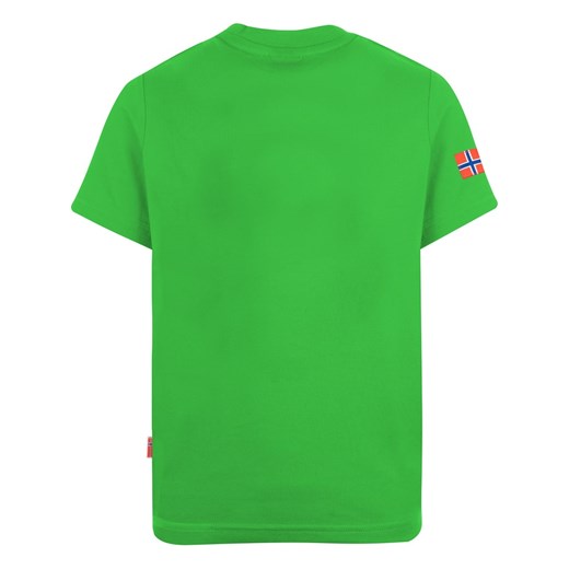 T-shirt chłopięce zielony Trollkids 