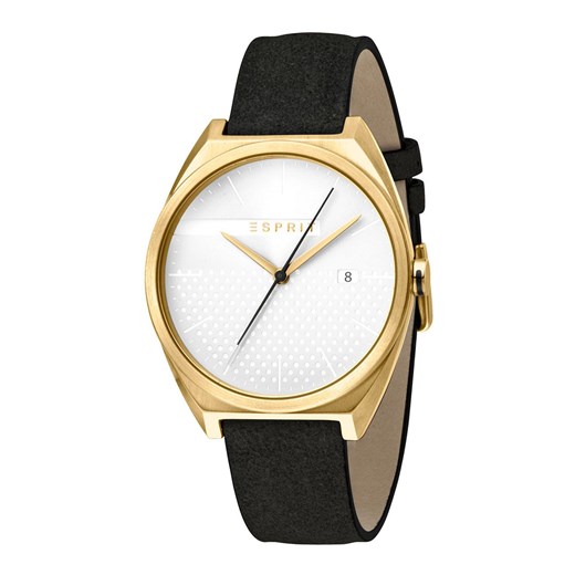 Esprit ES1G056L0025 Męski zegarek w srebrnym złocistym kolorze