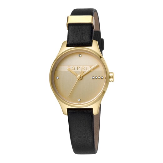 Esprit ES1L054L0035 Essential Glam Złoty czarny damski zegarek
