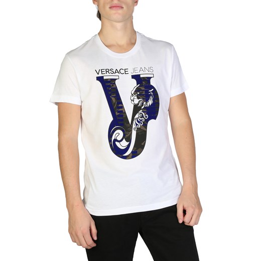T-shirt męski wielokolorowy Versace Jeans 