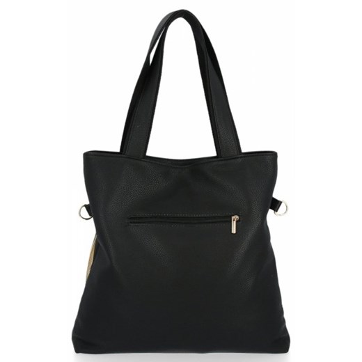 Shopper bag Conci duża matowa ze skóry ekologicznej elegancka 