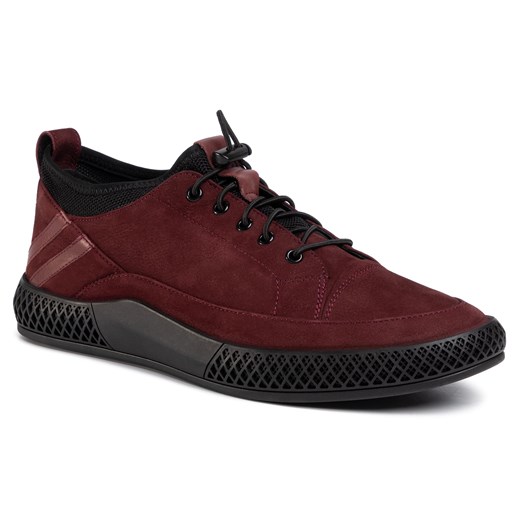 Sneakersy LASOCKI FOR MEN - MI08-C716-711-01 Maroon   44 eobuwie.pl