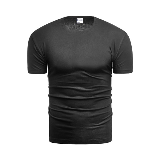 Wyprzedaż Męska koszulka 0001 Geffer - czarna ze sklepu Risardi w kategorii T-shirty męskie - zdjęcie 84951023