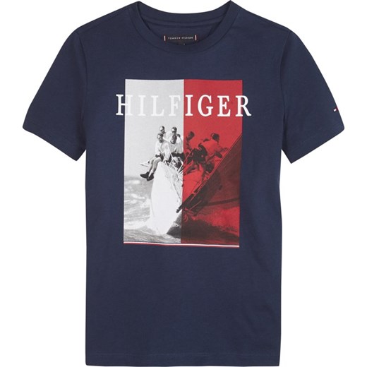 T-shirt chłopięce granatowy Tommy Hilfiger 