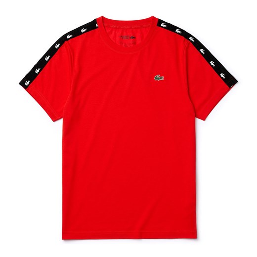 T-shirt męski czerwony Lacoste 