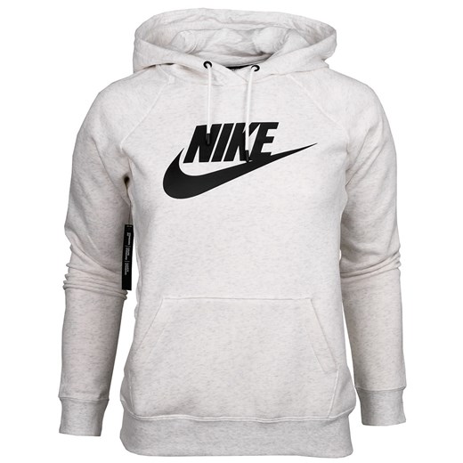 Nike bluza damska krótka szara sportowa 