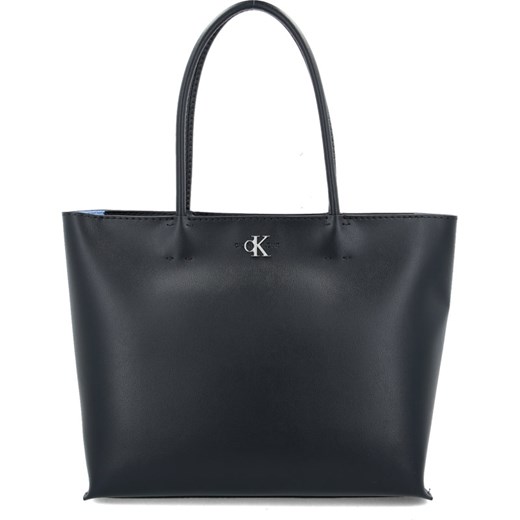 Shopper bag Calvin Klein elegancka bez dodatków duża 