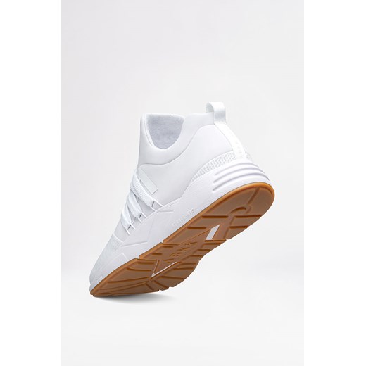 Arkk Copenhagen buty sportowe damskie sznurowane białe gładkie 