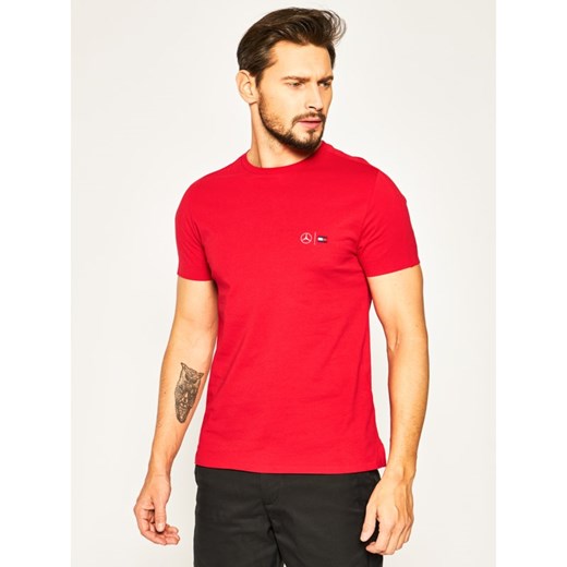T-shirt męski czerwony Tommy Hilfiger 