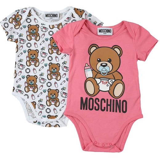Odzież dla niemowląt Moschino bawełniana 