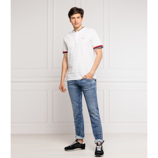 T-shirt męski Tommy Jeans bez wzorów z krótkim rękawem 