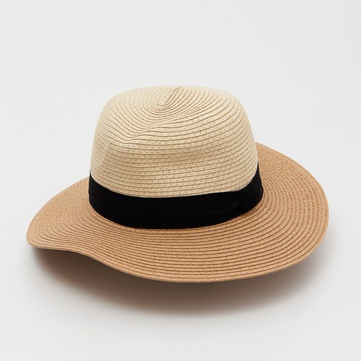 Mohito - Dwukolorowy kapelusz z taśmą - Wielobarwny