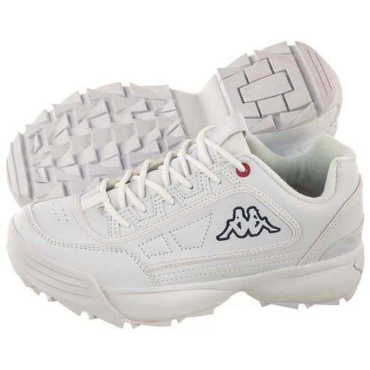 Sneakersy Kappa Rave Nc 242782/1010 White (KA174-a)