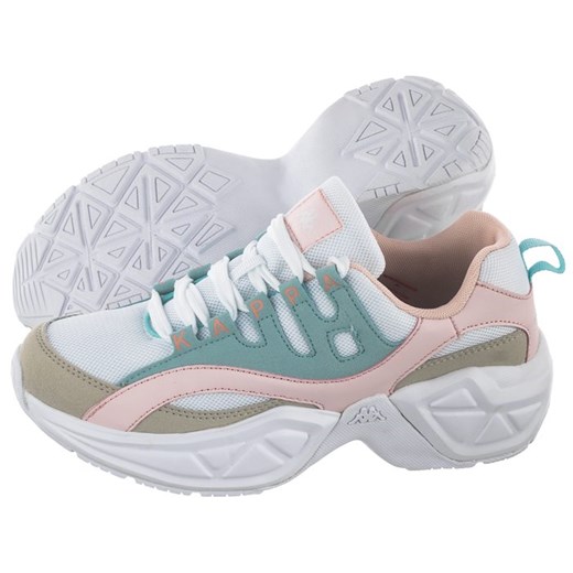 Sneakersy Kappa Overton 242672/1037 White/Mint (KA175-a)