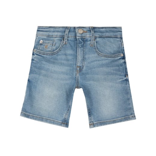 Calvin Klein Jeans Szorty jeansowe IB0IB00438 Niebieski Slim Fit