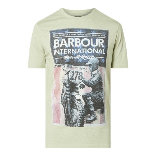T-shirt z bawełny Barbour International x Steve McQueen™ Barbour International™  S Peek&Cloppenburg 