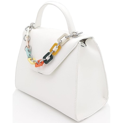 Shopper bag Srebrne elegancka Shopper bag Srebrne elegancka