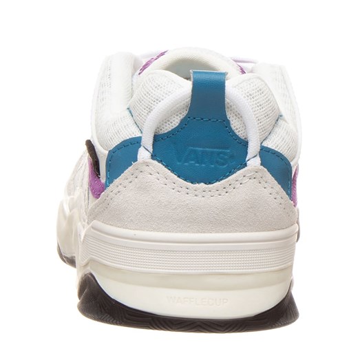 Buty sportowe damskie Vans sneakersy młodzieżowe białe gładkie na płaskiej podeszwie 