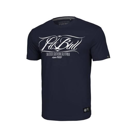 T-shirt męski Pit Bull bawełniany z krótkim rękawem młodzieżowy 
