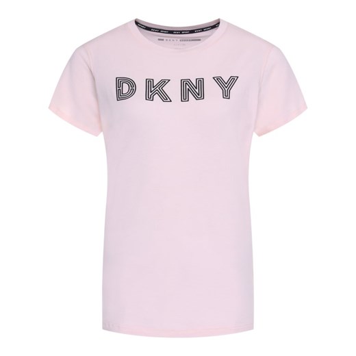 Bluzka damska DKNY na wiosnę z krótkim rękawem 