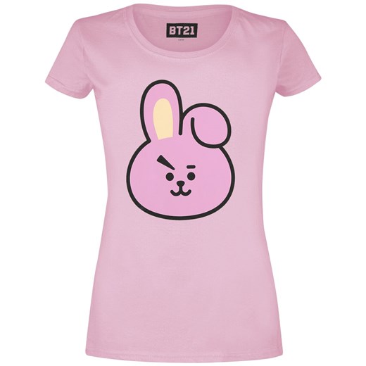 BT21 - Cooky - T-Shirt - jasnoróżowy (Light Pink)   L 