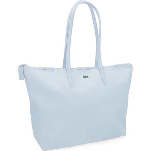 Shopper bag Lacoste bez dodatków na ramię duża 
