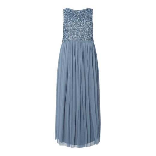 Sukienka wieczorowa PLUS SIZE z cekinami model ‘Picasso’  Lace & Beads 3XL Peek&Cloppenburg 