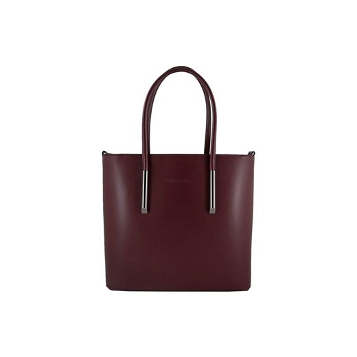 Shopper bag Barberini`s elegancka z tłoczeniem 