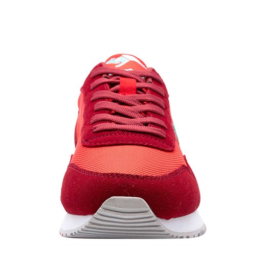 Sneakersy "Invader 40" w kolorze czerwono-turkusowym
