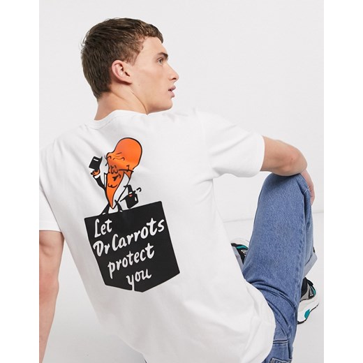 T-shirt męski Carrots biały 