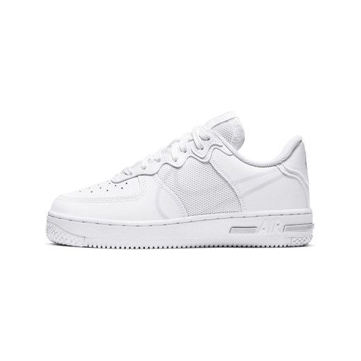 Buty dla dużych dzieci Nike Air Force 1 React - Biel Nike 38 Nike poland