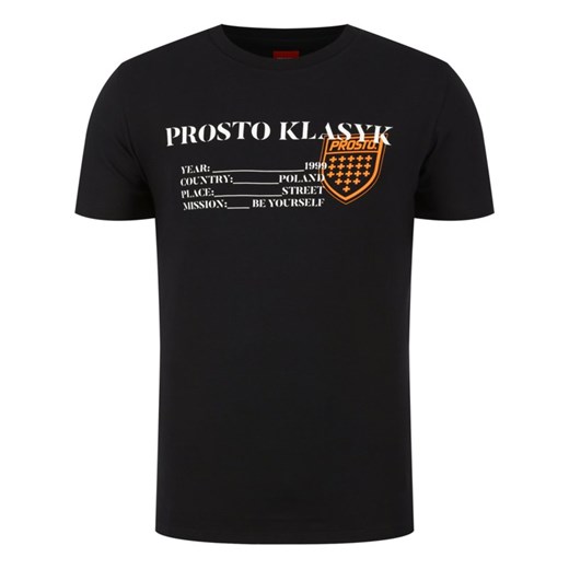 T-shirt męski Prosto. z krótkim rękawem młodzieżowy 