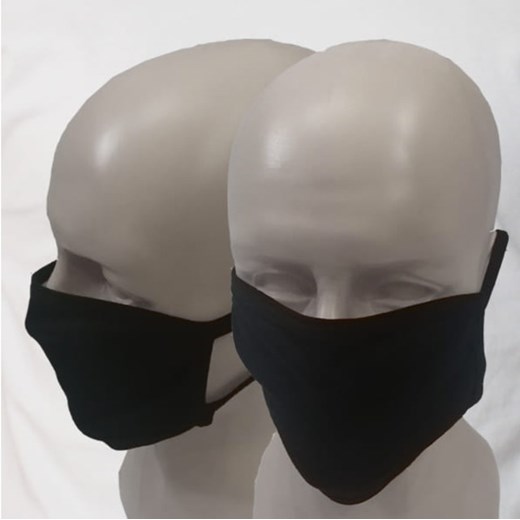 Maska na twarz streetwear CZARNA  Vision Wear Sport  visionwearsport