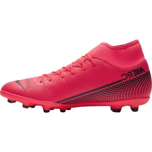 Różowe buty sportowe męskie Nike mercurial 