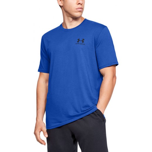 Niebieski t-shirt męski Under Armour 