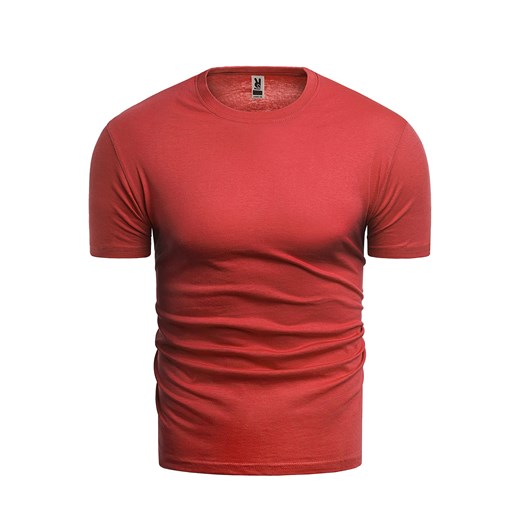 Wyprzedaż koszulka 0001 Rolly - czerwona ze sklepu Risardi w kategorii T-shirty męskie - zdjęcie 85364512