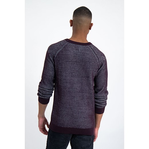 Sweter w kolorze bordowym