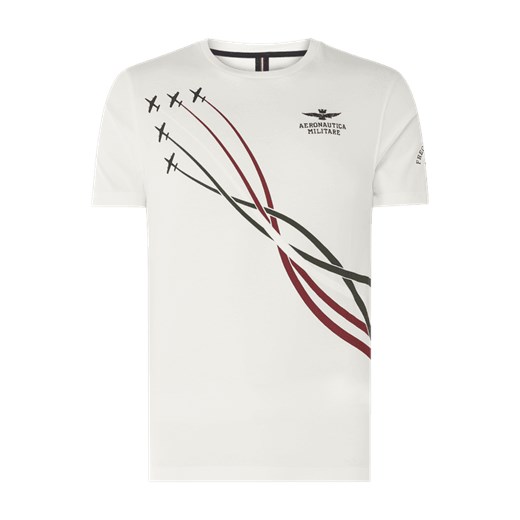 T-shirt z bawełny  Aeronautica Militare XXL Peek&Cloppenburg 