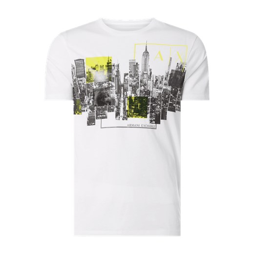 T-shirt z bawełny Armani Exchange  XL Peek&Cloppenburg 