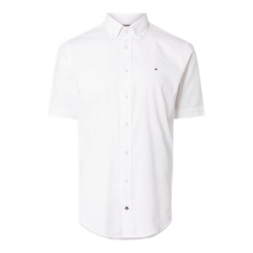 Koszula biznesowa o kroju regular fit z krótkim rękawem — ‘Better Cotton Initiative’  Tommy Hilfiger 41 Peek&Cloppenburg 