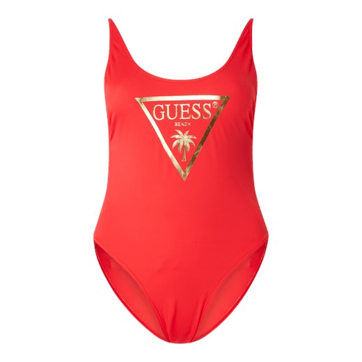 Kostium kąpielowy z nadrukiem z logo Guess  L Peek&Cloppenburg 
