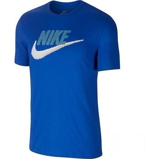 Koszulka męska Sportswear Brand Mark Tee Nike (niebieska) Nike  M SPORT-SHOP.pl
