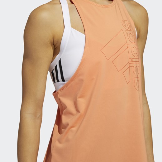 Adidas bluzka damska pomarańczowy 