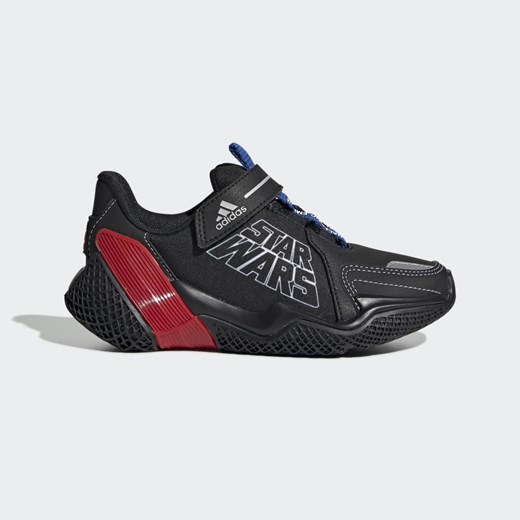 Buty sportowe dziecięce Adidas bez wzorów na rzepy 