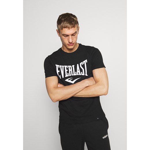 T-shirt męski Everlast w nadruki z krótkimi rękawami 