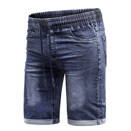 Spodenki męskie Risardi letnie casual jeansowe 