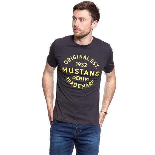 T-shirt męski Mustang z krótkim rękawem