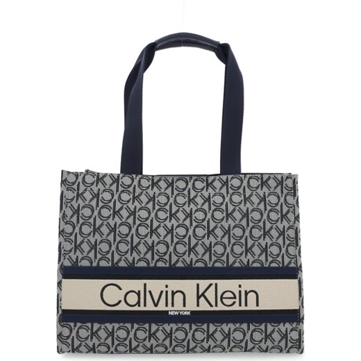 Shopper bag Calvin Klein z nadrukiem młodzieżowa 