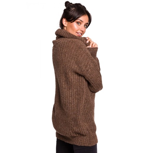Sweter damski brązowy Be Knit 